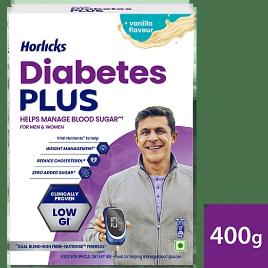 Horlicks Diabetes Plus, 400 Gm