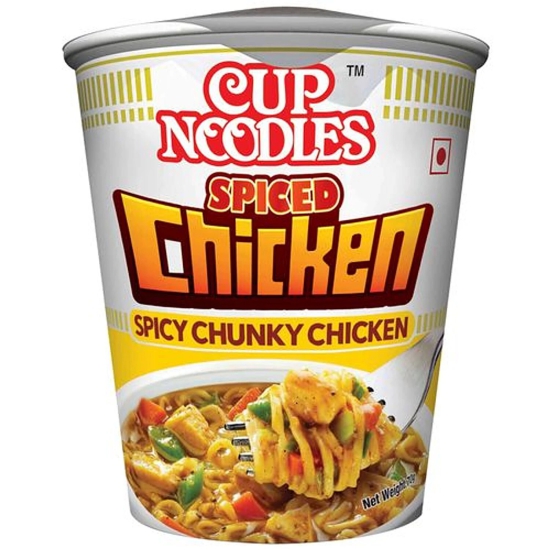 Top Ramen Spicy Chunky Chicken Cup Noodles, 70 Gms