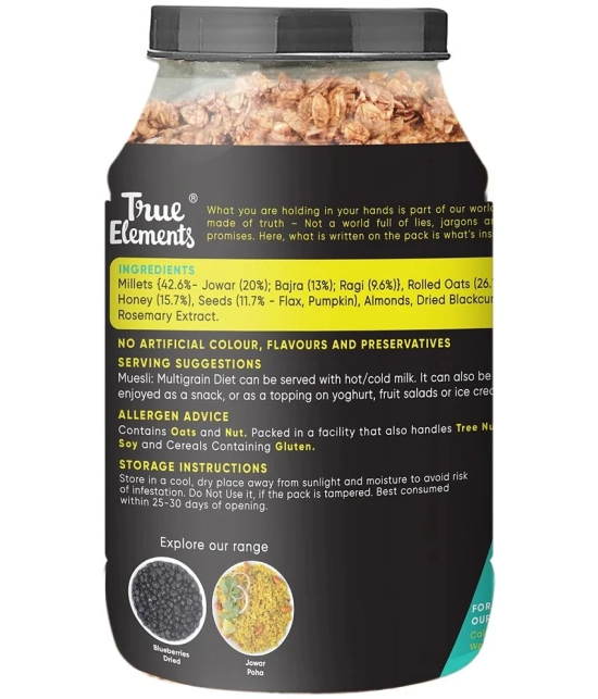 True Elements Multigrain Diet Muesli 1 kg