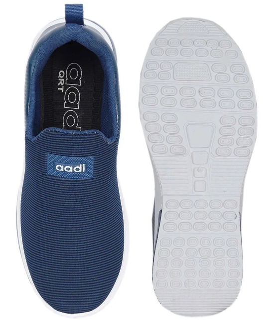 Aadi - Blue Mens Slip-on Shoes - None