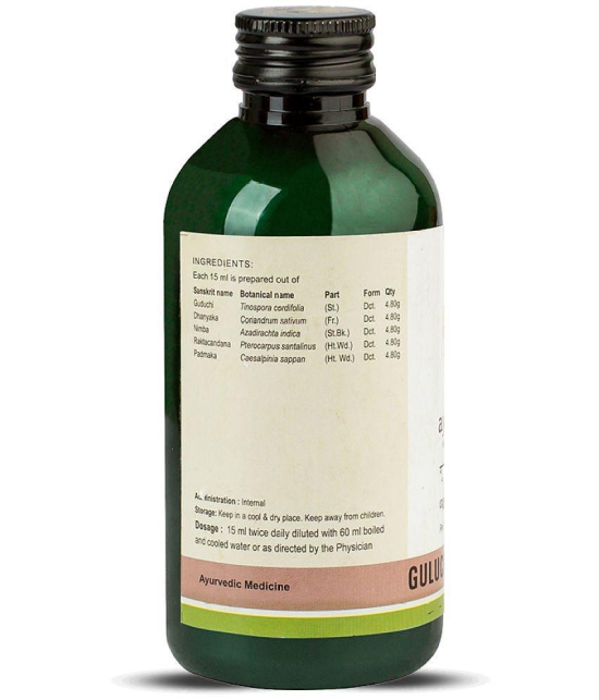 Kerala Ayurveda Guluchyadi Kwath, 200 ml