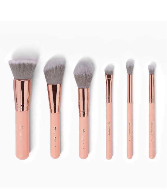 Lenon Petite Chic 6 Piece Synthetic Foundation Brush,Concealer Brush 6 Pcs 100 g