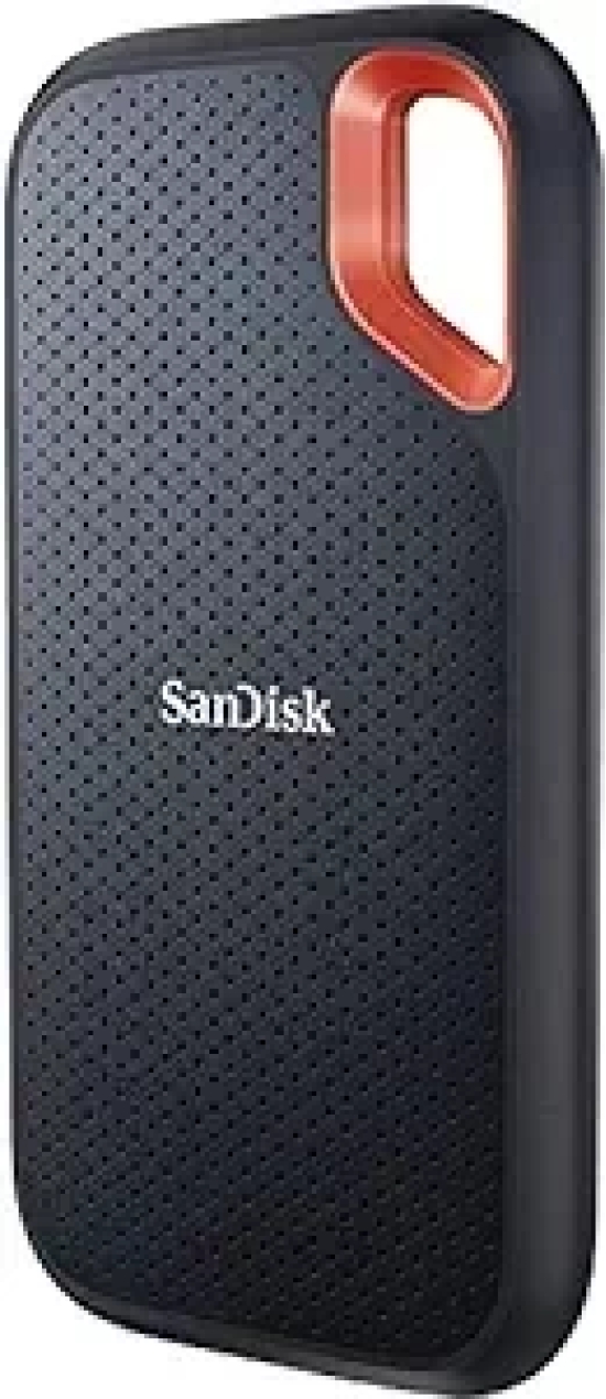 Sandisk 1TB Portable SSD, 800MB/s R, USB 3.2 Gen 2, Rugged SSD with upto 2 meter drop protection, Type-C to Type-A cable, PC & Mac compatible, 3 Y Warranty, External SSD (SDSSDE30-1T00-G26)