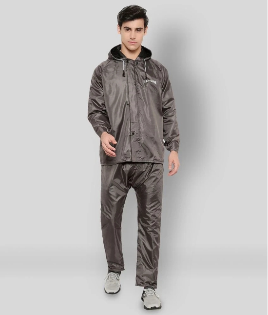 Zacharias Grey Rain Suit - XL