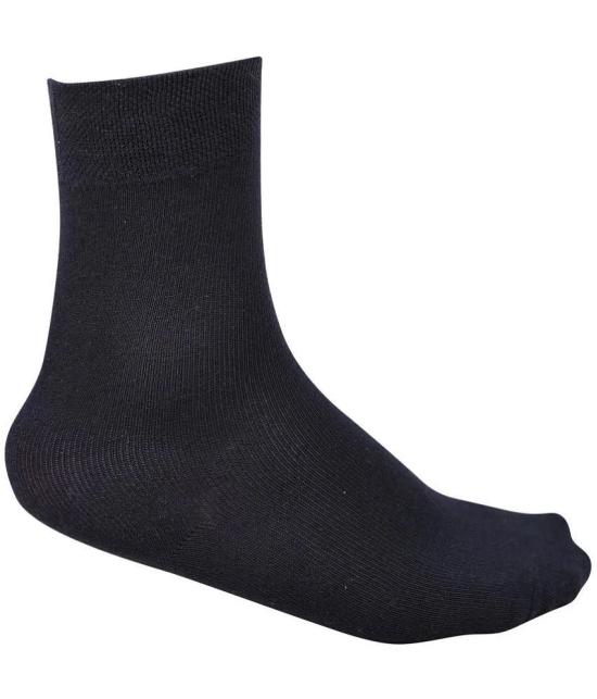 Dollar - Black Cotton Boys Thumb Socks ( Pack of 3 ) - Free Size