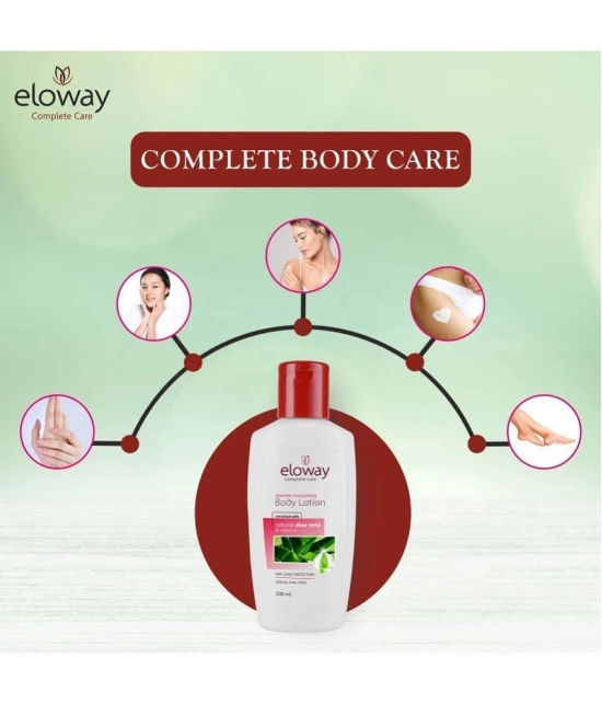 Eloway Aloe Vera Moisturizing Body Lotion 100ml Pack of 3