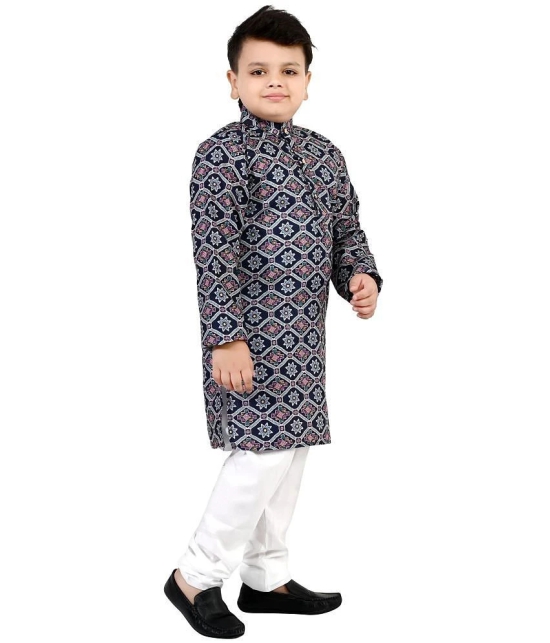 Arshia Fashions Blue Cotton Blend Boys ( Pack of 1 ) - None