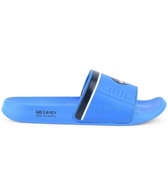 Campus - Light Blue Mens Slide Flip Flop - None