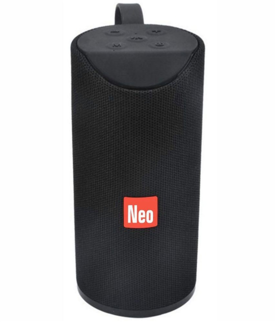 Neo TG 113 5 W Bluetooth Speaker Bluetooth v5.0 with USB Playback Time 4 hrs Black - Black