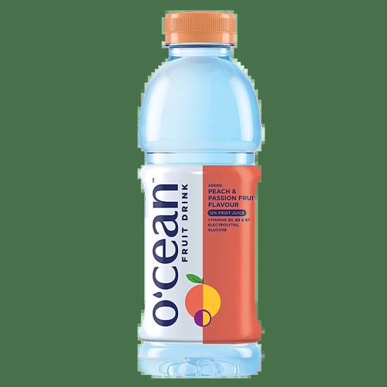 Ocean Fruit Water Peach & Passion Fruit, 500 Ml