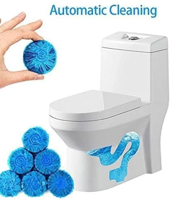 DHSMART Automatic Flush Toilet Toilet Cleaner Tablets Toilet Cleaner Tablets Powerful For 450 Pack of 10