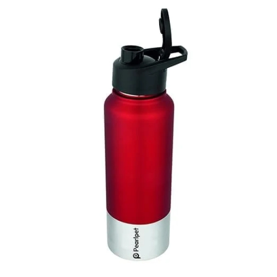 Sportskool Round Stainless Steel Single Wall Water Bottle 1pc, 750ml