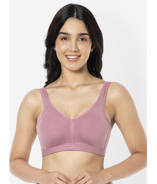 Amante - Purple Cotton Non Padded Women's Everyday Bra ( Pack of 1 ) - None