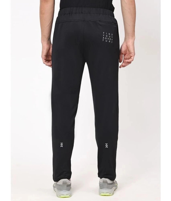 Dida Sportswear Black Polyester Mens Sports Trackpants ( Pack of 1 ) - None