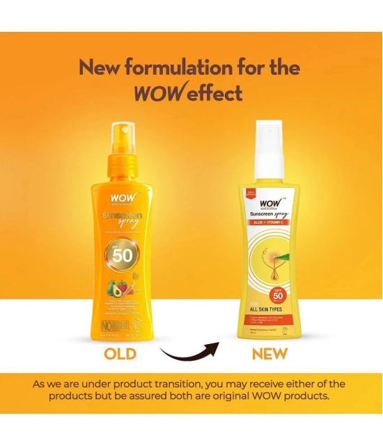 WOW Skin Science SPF 50 Sunscreen Lotion For All Skin Type ( Pack of 1 )