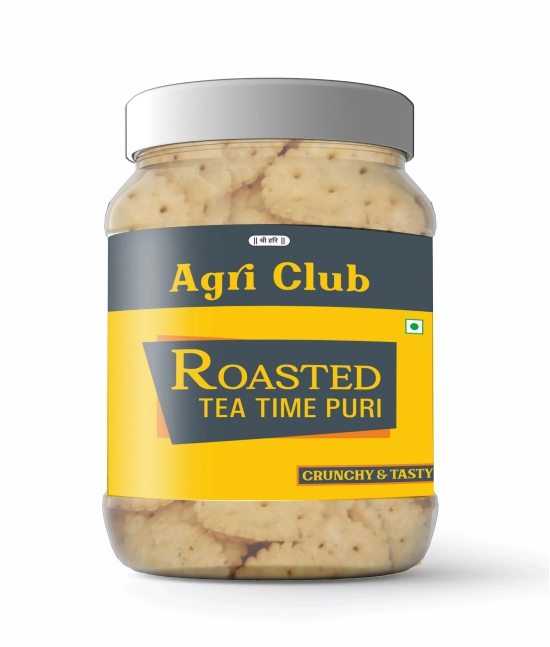 Agri Club Roasted Tea Time Puri, 350 gm