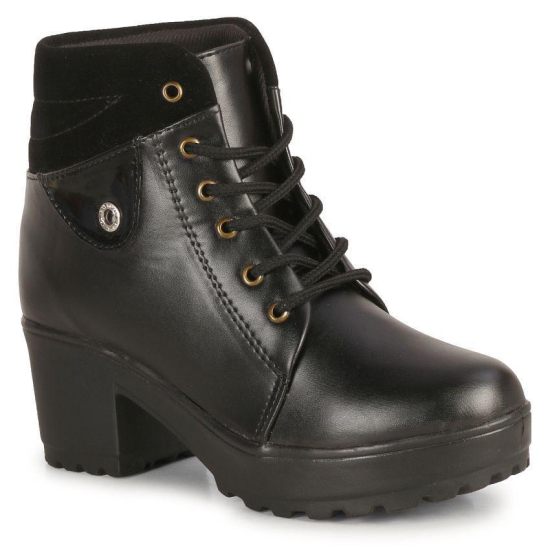 Saheb - Black Women's Ankle Length Boots - None