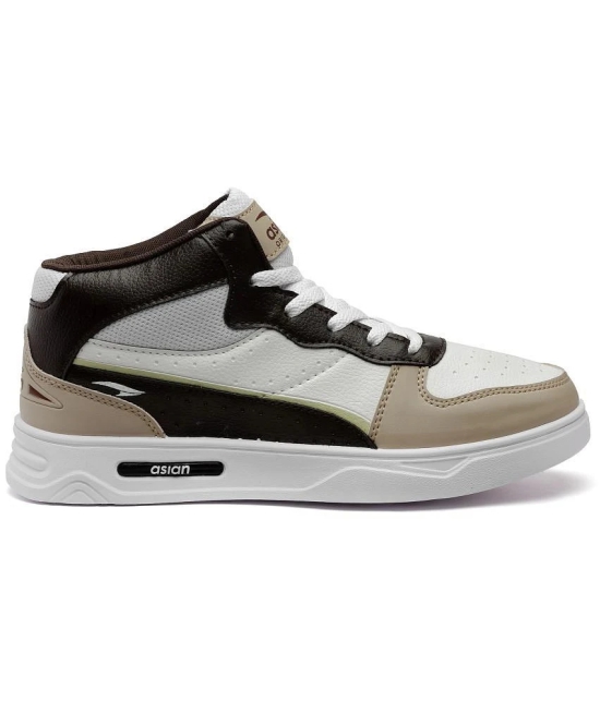 ASIAN BOSTON-11 Beige Mens Sneakers - None