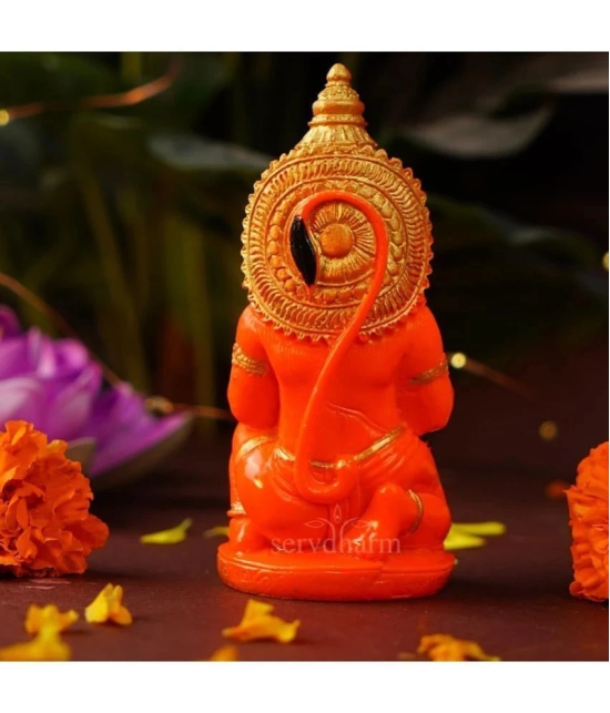 ServDharm Resin Lord Hanuman Idol ( 12.25 cm )