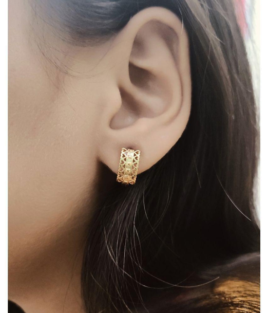 gilher - Golden Bali Earrings ( Pack of 1 ) - Golden