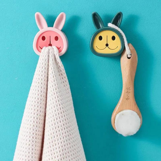 Cute Towel Plug Holder-Light Green