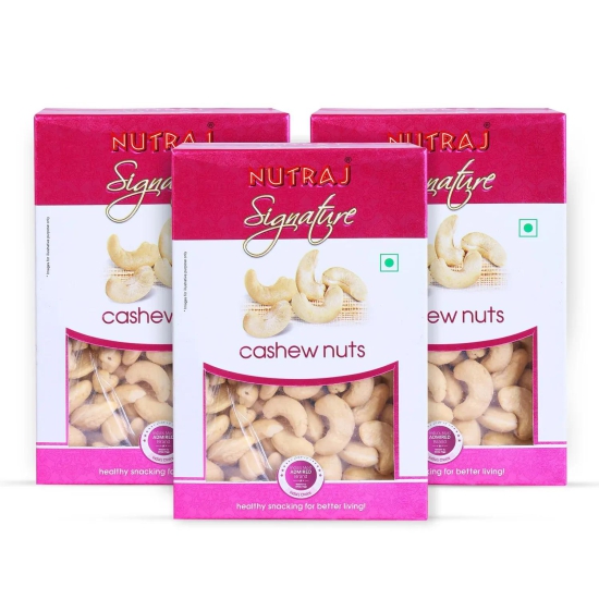 Nutraj Signature Cashew Nuts 200gm (W240) 200g (Pack of 4)