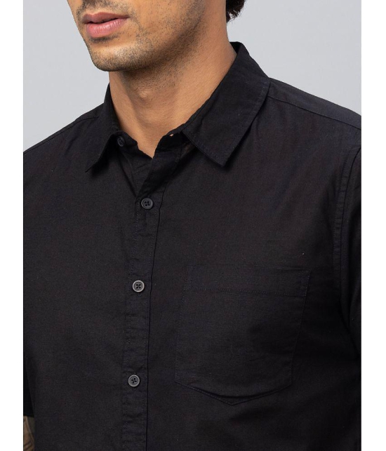 Globus - Black 100% Cotton Regular Fit Mens Casual Shirt ( Pack of 1 ) - None