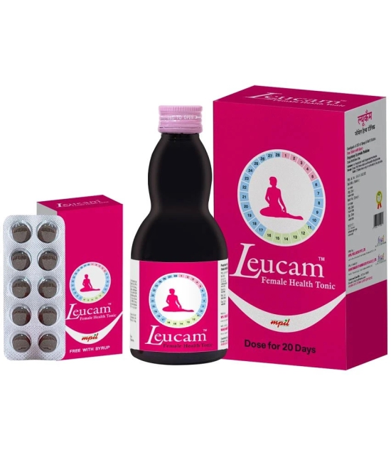 Mpil Wellness Leucam Female Health Tonic : Supplement For Pcos & Menstrual Cycle Regulation (400Ml)