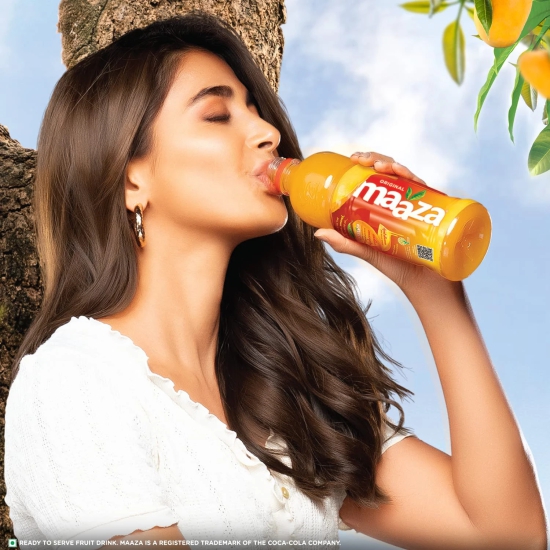 Maaza Mango Drink, Pet Bottle, 600 Ml