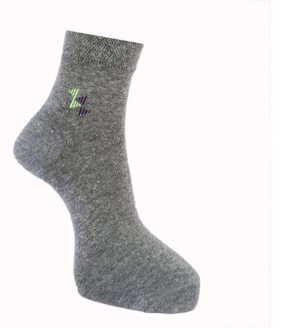 Dollar - Cotton Mens Solid Multicolor Ankle Length Socks ( Pack of 5 ) - Multi