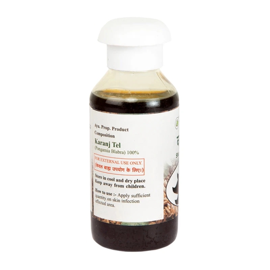 KARANJ OIL SHARANGDHAR AYURVEDA - Ayurvedic Karanj oil for all skin infection