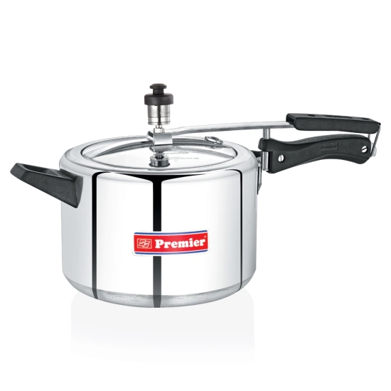 Premier Inner Lid Aluminium Pressure Cooker - 6.5 Ltr