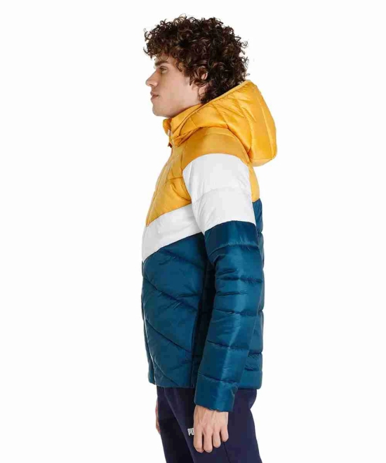 Colorblock Padded Mens Jacket