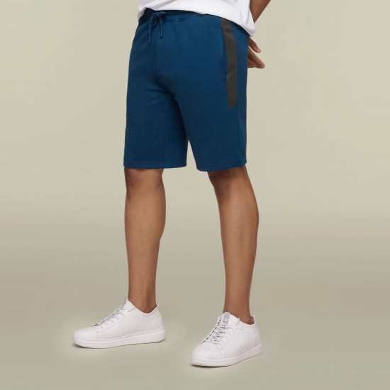 Code Cotton Rich Shorts Oxford Blue M