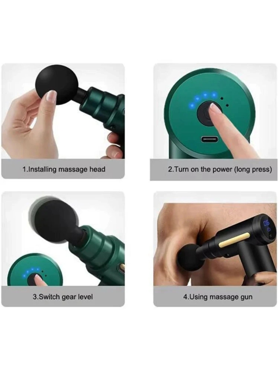 Retailstore Green Battery Operated Massagers - S