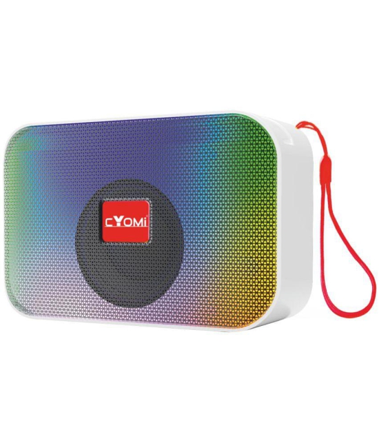 CYOMI CY 611 5 W Bluetooth Speaker Bluetooth v5.0 with USB,SD card Slot Playback Time 4 hrs Assorted - Assorted