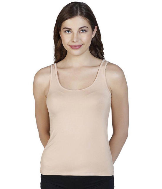 Amante Cotton Blended Slip - Beige Single - M