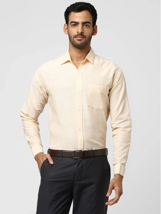 DESHBANDHU DBK - Beige Cotton Regular Fit Mens Casual Shirt (Pack of 1 ) - None