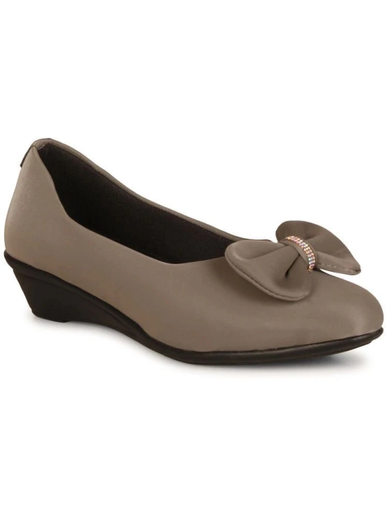 Saheb Gray Womens Casual Ballerinas - None