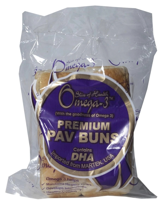 Omega Pav Buns, 200 Gm