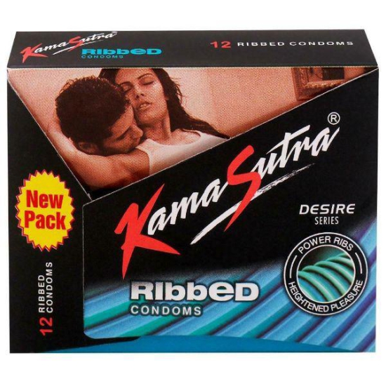 KamaSutra Ribbed 12 Condoms