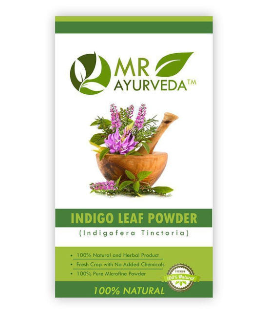 MR Ayurveda 100% Organic Tulsi, Indigo & Reetha Powder Hair Scalp Treatment 300 g Pack of 3