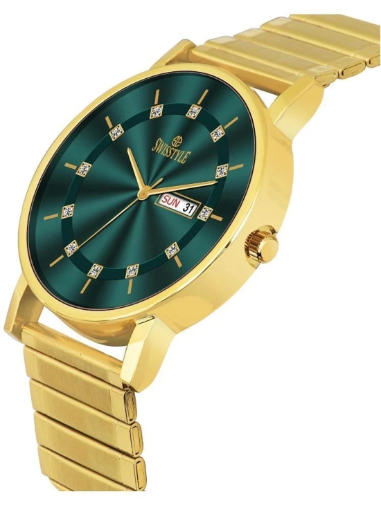 Swisstyle Gold Metal Analog Mens Watch