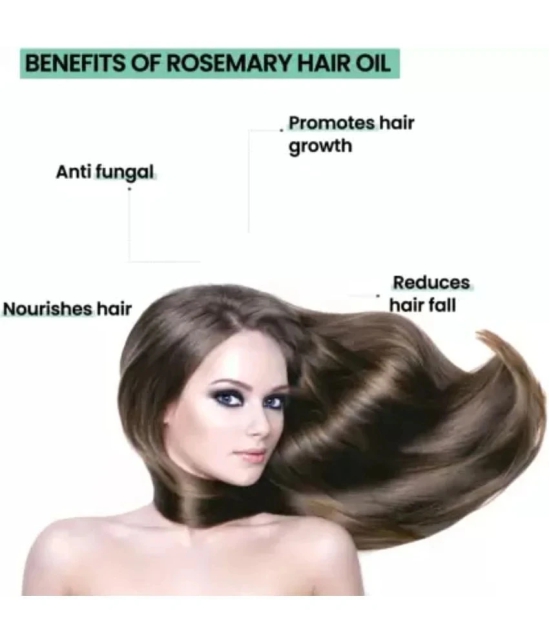 PURE Jangali ORGANICS Rosemary Essential Oil 100% PURE & Natural for Hair Growth, Skin 45ML