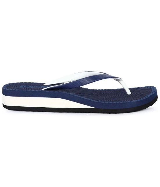 Aadi - Blue Womens Slide Flip Flop - None