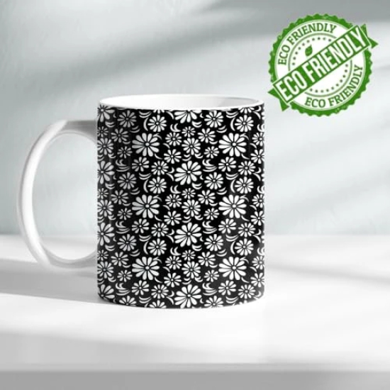 ForVano Beautiful Mug Featuring a Vibrant, Abstract Design with a Gradient of Colors