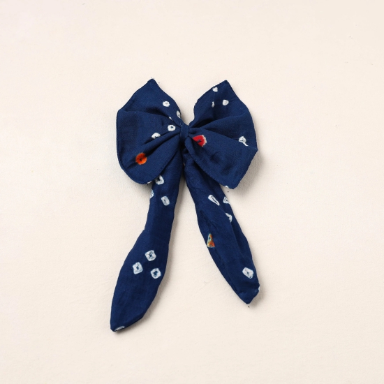 Handmade Fabric Butterfly Bow Hair Clip 08