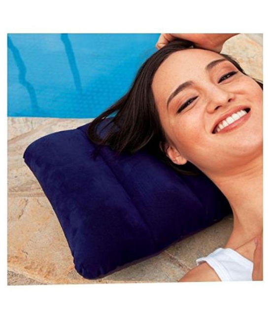 TRUE MAD Velvet Air Inflatable Travel Pillow Travel Pillow