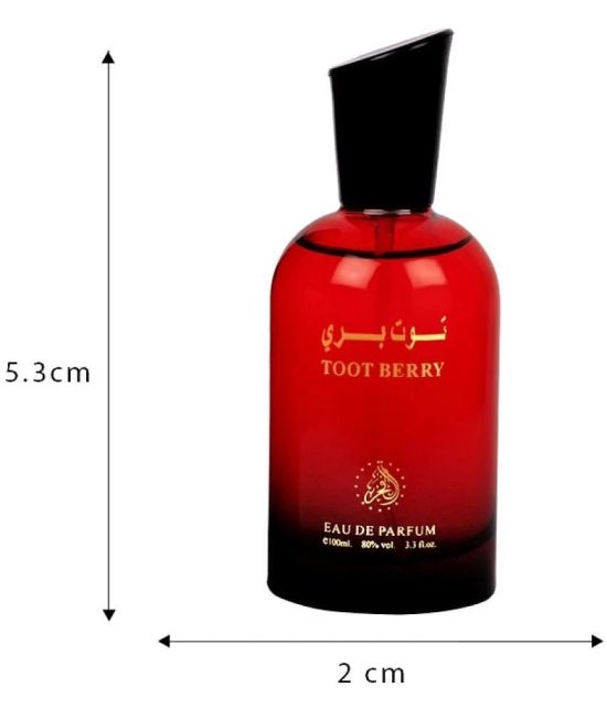 Al Fakhr TOOT BERRY Perfume for Men and Women Eau De Parfum 100ml