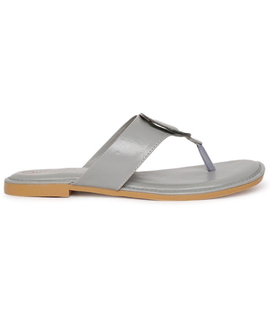 ORTHO JOY - Gray Women's Flats - None